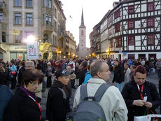 Naumburger pilgerten zum Heiligen Vater nach Erfurt (Foro: Karl-Franz Thiede)